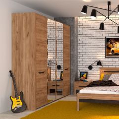 АФИНА А11а Шкаф для одежды (крафт) в Чайковском - chaykovskiy.mebel24.online | фото 2