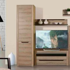 АФИНА А15 Шкаф для одежды Ясень Таормина в Чайковском - chaykovskiy.mebel24.online | фото 2