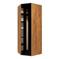 АФИНА А7 Шкаф угловой разнобокий (крафт) в Чайковском - chaykovskiy.mebel24.online | фото 2