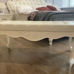 Банкетка Мишель (белый матовый) в Чайковском - chaykovskiy.mebel24.online | фото 6