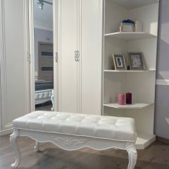 Банкетка Мишель (белый матовый) в Чайковском - chaykovskiy.mebel24.online | фото 5