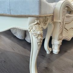 Банкетка Мона Лиза (крем) в Чайковском - chaykovskiy.mebel24.online | фото 3