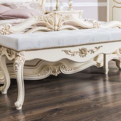 Банкетка Мона Лиза (крем) в Чайковском - chaykovskiy.mebel24.online | фото 5