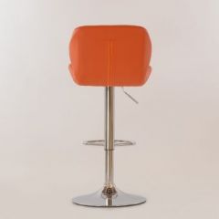 Барный стул Barneo N-85 Diamond оранжевый в Чайковском - chaykovskiy.mebel24.online | фото 3