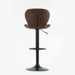 Барный стул Barneo N-86 Time / Black / VPU Brown Vintage коричневый винтаж PK970-18 в Чайковском - chaykovskiy.mebel24.online | фото 2