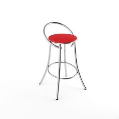 Барный стул Фуриант красный матовый-803м в Чайковском - chaykovskiy.mebel24.online | фото 1
