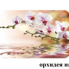 БОСТОН - 3 Стол раздвижной Орхидея на воде 1100/1420 опоры Триумф в Чайковском - chaykovskiy.mebel24.online | фото 2