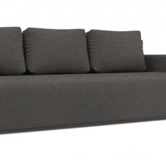 Диван Алиса 4 Bahama STEEL - Teos Dark Brown в Чайковском - chaykovskiy.mebel24.online | фото