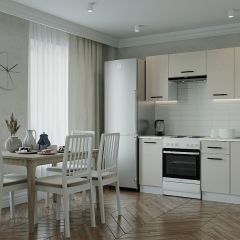 Кухонный гарнитур Шампань 2000 (Стол. 26мм) в Чайковском - chaykovskiy.mebel24.online | фото