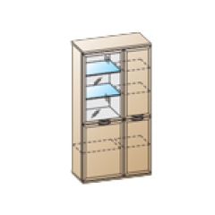 Гостиная Карина Композиция 24 (Ясень Асахи) в Чайковском - chaykovskiy.mebel24.online | фото 2