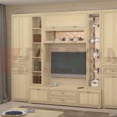 Гостиная Карина Композиция 3 (Ясень Асахи) в Чайковском - chaykovskiy.mebel24.online | фото