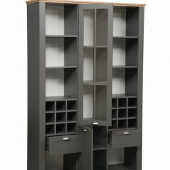 Гостиная Прованс (модульная) Диамант серый в Чайковском - chaykovskiy.mebel24.online | фото 9