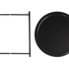 Журнальный стол Tray 47х51 black в Чайковском - chaykovskiy.mebel24.online | фото 3