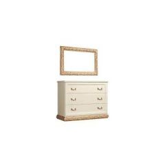 Комод Тиффани штрих-лак/золото (ТФКМ-1) в Чайковском - chaykovskiy.mebel24.online | фото