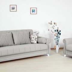 Комплект Роуз ТД 414 диван-кровать + кресло + комплект подушек в Чайковском - chaykovskiy.mebel24.online | фото 1