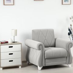 Комплект Роуз ТД 414 диван-кровать + кресло + комплект подушек в Чайковском - chaykovskiy.mebel24.online | фото 2