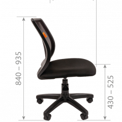 Кресло для оператора CHAIRMAN 699 Б/Л (ткань стандарт/сетка TW-04) в Чайковском - chaykovskiy.mebel24.online | фото 7