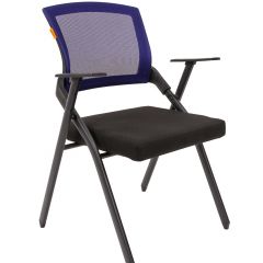 Кресло для посетителей CHAIRMAN NEXX (ткань стандарт черный/сетка DW-61) в Чайковском - chaykovskiy.mebel24.online | фото