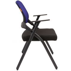 Кресло для посетителей CHAIRMAN NEXX (ткань стандарт черный/сетка DW-61) в Чайковском - chaykovskiy.mebel24.online | фото 3