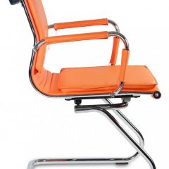 Кресло для посетителя Бюрократ CH-993-Low-V/orange оранжевый в Чайковском - chaykovskiy.mebel24.online | фото 2