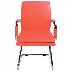 Кресло для посетителя Бюрократ CH-993-Low-V/Red красный в Чайковском - chaykovskiy.mebel24.online | фото 4
