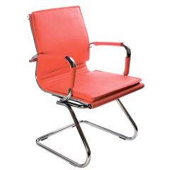 Кресло для посетителя Бюрократ CH-993-Low-V/Red красный в Чайковском - chaykovskiy.mebel24.online | фото 1