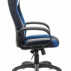 Кресло компьютерное BRABIX PREMIUM "Rapid GM-102" (экокожа/ткань, черное/синее) 532106 в Чайковском - chaykovskiy.mebel24.online | фото 3