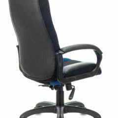 Кресло компьютерное BRABIX PREMIUM "Rapid GM-102" (экокожа/ткань, черное/синее) 532106 в Чайковском - chaykovskiy.mebel24.online | фото 4