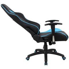 Кресло компьютерное BRABIX "GT Master GM-110" (черное/голубое) 531928 в Чайковском - chaykovskiy.mebel24.online | фото 5