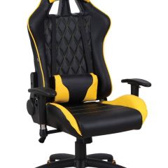 Кресло компьютерное BRABIX "GT Master GM-110" (черное/желтое) 531927 в Чайковском - chaykovskiy.mebel24.online | фото