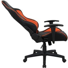 Кресло компьютерное BRABIX "GT Racer GM-100" (черное/оранжевое) 531925 в Чайковском - chaykovskiy.mebel24.online | фото 4
