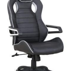 Кресло компьютерное BRABIX "Techno Pro GM-003" (черное/серое, вставки серые) 531814 в Чайковском - chaykovskiy.mebel24.online | фото