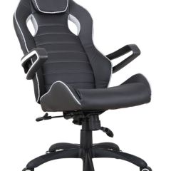 Кресло компьютерное BRABIX "Techno Pro GM-003" (черное/серое, вставки серые) 531814 в Чайковском - chaykovskiy.mebel24.online | фото 3