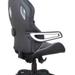 Кресло компьютерное BRABIX "Techno Pro GM-003" (черное/серое, вставки серые) 531814 в Чайковском - chaykovskiy.mebel24.online | фото 4