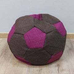 Кресло-мешок Мяч S (Savana Chocolate-Savana Berry) в Чайковском - chaykovskiy.mebel24.online | фото
