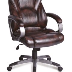 Кресло офисное BRABIX "Eldorado EX-504" (коричневое) 530875 в Чайковском - chaykovskiy.mebel24.online | фото