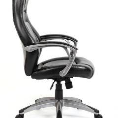Кресло офисное BRABIX "Turbo EX-569" (экокожа, спортивный дизайн, черное) 531014 в Чайковском - chaykovskiy.mebel24.online | фото 3