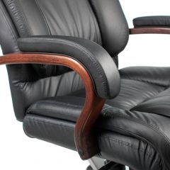 Кресло руководителя Бюрократ T-9925WALNUT/BLACK в Чайковском - chaykovskiy.mebel24.online | фото 4