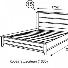 Кровать 1600 с ПМ София 15 в Чайковском - chaykovskiy.mebel24.online | фото 3
