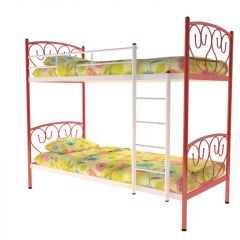 Кровать 2-х ярусная Злата 800*2000 (МилСон) в Чайковском - chaykovskiy.mebel24.online | фото 4