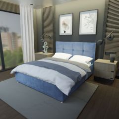 Кровать Бэлль Решетка+ПМ+Дно (1400) в Чайковском - chaykovskiy.mebel24.online | фото