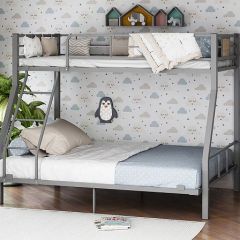 Кровать двухъярусная "Гранада-1 140" Серый в Чайковском - chaykovskiy.mebel24.online | фото