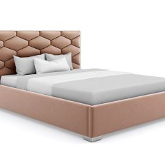 Кровать Коралл интерьерная +основание (80х200) в Чайковском - chaykovskiy.mebel24.online | фото