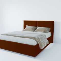 Кровать Корсика с ПМ 800 (велюр бордо) в Чайковском - chaykovskiy.mebel24.online | фото 2