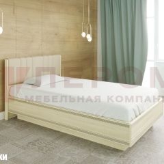 Кровать КР-1011 с мягким изголовьем в Чайковском - chaykovskiy.mebel24.online | фото