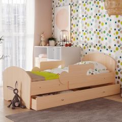 Кровать "Мозайка" на щитах + бортики + ящики в Чайковском - chaykovskiy.mebel24.online | фото 7