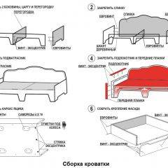 Кровать Фея 1600 с двумя ящиками в Чайковском - chaykovskiy.mebel24.online | фото 21