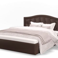 Кровать Стелла 1200 + Основание (Лесмо brown) коричневый в Чайковском - chaykovskiy.mebel24.online | фото 1