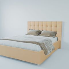 Кровать Венеция с ПМ 800 (экокожа бежевая) в Чайковском - chaykovskiy.mebel24.online | фото 2