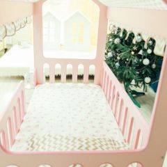 Кровать-домик без ящика 800*1600 (Розовый) в Чайковском - chaykovskiy.mebel24.online | фото 3